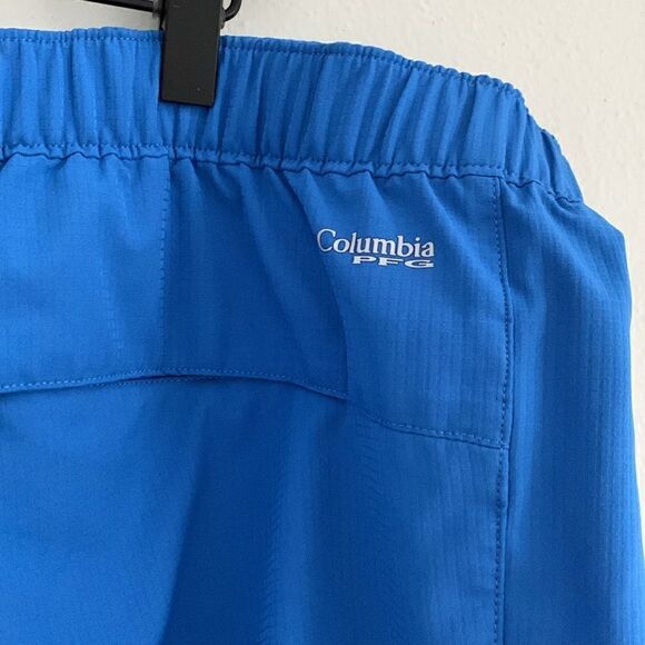 Columbia performance fishing gear PFG bright blue shorts size 3x - Picture 6 of 9